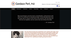 Desktop Screenshot of candacepert.com